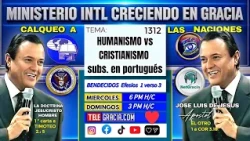 1312 HUMANISM vs CHRISTIANITY (subjects in Portuguese clarify Jesus Christ as Man)