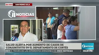 Health alert over rise in conjunctivitis cases in the department of Cortés