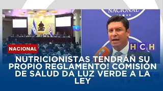 Nutricionistas tendrán su propio reglamento! Comisión de Salud da luz verde a la ley