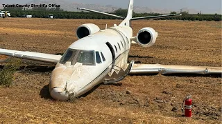 Plane from Oakland carrying doctors crashes near Central CA airport