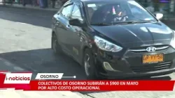 Colectivos de Osorno subirán a $900 en mayo por alto costo operacional.