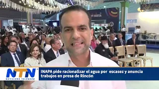 INAPA calls for water rationing due to shortages and announces work at Rincón Dam