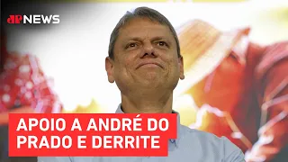 Tarcísio diz que SP “não quer eleger senadores de esquerda”
