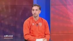 Il difensore Andrea Accardi al Giovedi Arancione