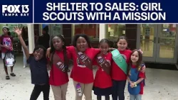 Metro Ministries Girl Scout troop hosts cookie sale in Tampa