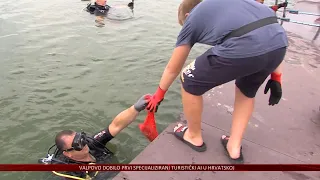 Ronioci iz cijele Hrvatske i Makedonije čistili osječki bajer na Jugu 2