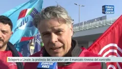 Sciopero a Linate: la protesta dei lavoratori per il mancato rinnovo del contratto
