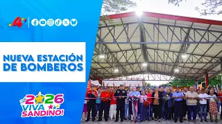🚨 New Fire Station in Managua: Infrastructure and emergency response 🚒