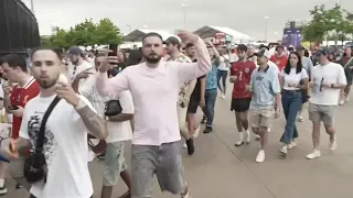 Euphoria at NY-NJ stadium for Panama vs. England match