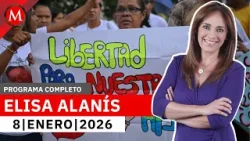 Liberan a presos políticos en Venezuela | Elisa Alanís, 8 de enero de 2026