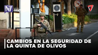 OLIVOS | Military personnel replace civilians in presidential security