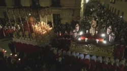 Encuentro entre el Cristo Atado a la Columna y la Virgen de las Lágrimas y el Consuelo en Alcalá