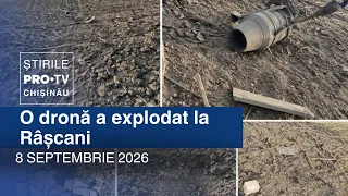 PRO TV News (8:00 PM) | A DRONE EXPLODED IN RÂȘCANI | Moldova