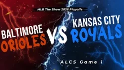 MLBTS26 Franchise Mode KC Royals ALCS Game 1 Preview