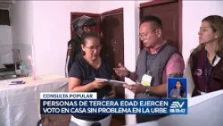 Inició voto en casa en Guayaquil | Televistazo | Ecuavisa