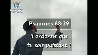 Psaumes 68:29 - Il ordonne que tu sois puissant ! - VERSET DU JOUR - Pr Elisée Kouakou