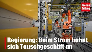 Government: Quid pro quo in the works for electricity | krone.tv NEWS