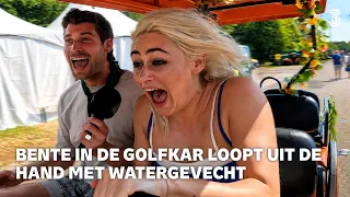 Bente over haar grote Pinkpop droom en één en al chaos in de golfkar | NPO 3FM
