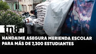 Nandaime garantiza alimentación escolar para más de 7,300 estudiantes