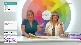 16/07/2026 HobbyMaker Live - Crafter's Companion, Madhatters, Hunkydory & Paper Paper Paper