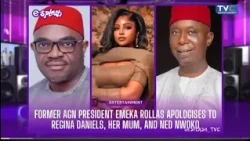 FORMER AGN PRESIDENT EMEKA ROLLAS APOLOGIZES TO REGINA DANIELS, HER MUM, AND NED NWOKO
