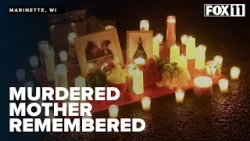 Murder victim Gabriella Cartagena remembered with candlelight vigil in Marinette, Wisconsin
