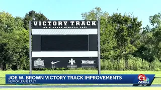Improvements completed at Joe W. Brown Victory Track in New Orleans East