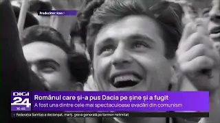 The story of the Romanian who put his Dacia on train tracks and fled the country before the fall ...