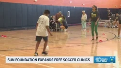Tampa Bay Sun Football Club's foundation expanding free soccer clinics for kids