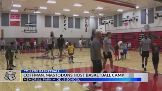 Coffman, Mastodons host basketball clinic at Memorial Park Middle School