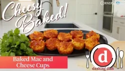 These baked mac & cheese cups will blow you away! | Dashing Dish