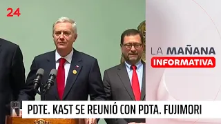 President José Antonio Kast Attended Keiko Fujimori's Inauguration | 24 Horas TVN Chile