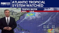 Atlantic tropical system not likely to develop