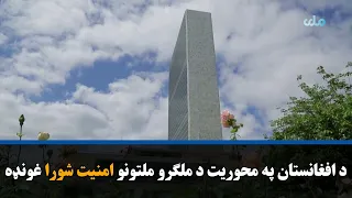 د افغانستان په محوريت د ملګرو ملتونو امنيت شورا غونډه