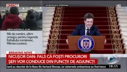 Nicușor Dan: Am fost fericit că șefa DNA Iași candidează pentru procuror general Nicușor Dan: Am fost fericit că șefa DNA Iași candidează pentru procuror general