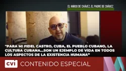 "Para mi Fidel, el pueblo, la cultura cubana...son un ejemplo de vida en todos los aspectos..."