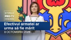 PRO TV News (1:00 PM) | NATIONAL ARMY TO INCREASE TROOP NUMBERS | Moldova