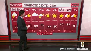 Weather forecast for July 17