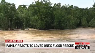 Family reacts to loved one’s flood rescue
