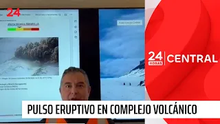 Eruptive pulse at Nevados de Chillán volcanic complex | 24 Horas TVN Chile