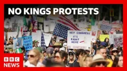 No Kings protesters across the US rally against Donald Trump | BBC News No Kings protesters across the US rally against Donald Trump | BBC News