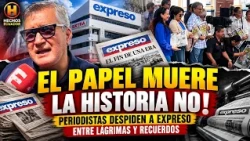 Se Apagan las Imprentas! El Doloroso Adiós a Diario Expreso Impreso