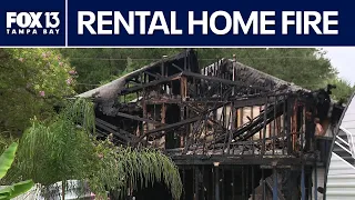 Family escapes Florida rental home fire