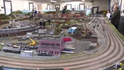 Hudson Model Railroad Club showcases 40 year old model layout at winter open house