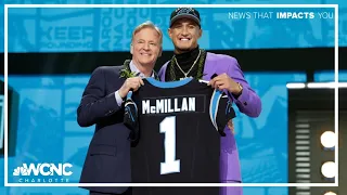 Tetairoa McMillan ready for his second season with the Panthers