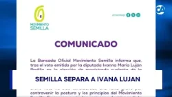 Semilla separa a Ivana Lujan