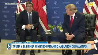 Trump y el primer ministro británico hablaron de Malvinas│N20:30│22-09-26