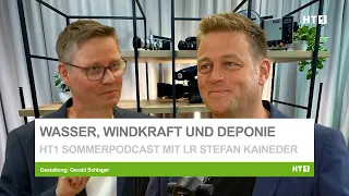 Kaineder talks about drought, water, and wind power in Upper Austria