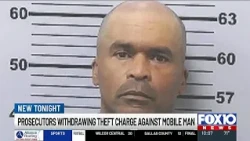 Prosecutors withdraw theft charge against Mobile man