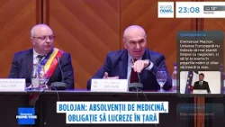 Bolojan vrea ca rezidenții de la Medicină să profeseze obligatoriu în România „2-3-4-5 ani”